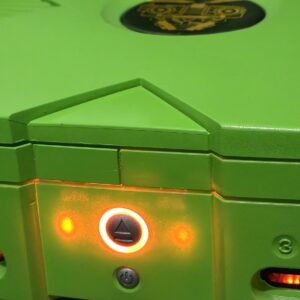 Crystal Green Lacquered Xbox Machine